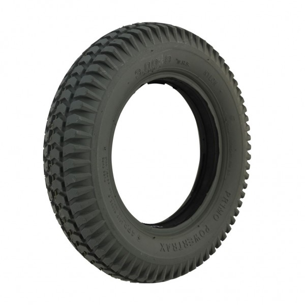 300 X 8 Grey Infilled Block Tyre