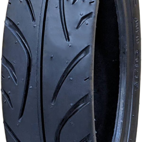 80/65 X 8 Black Infilled Tyre