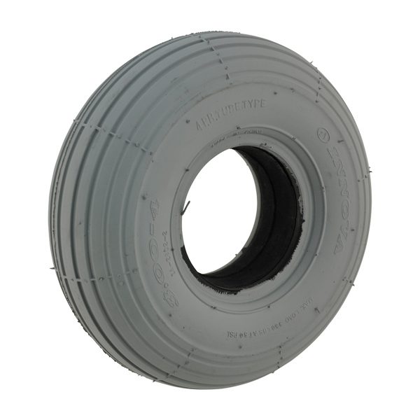 300 X 4 Grey Infilled Innova Rib Tyre